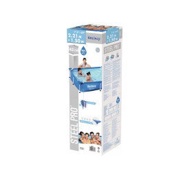 Бассейн каркасный 221*150*43см 1200л Steel Pro Bestway 56401