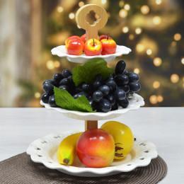 Фруктовница 3-х ярусная 15*20*25см