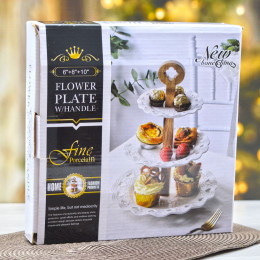 Фруктовница 3-х ярусная 15*20*25см