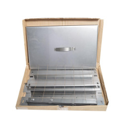 Мангал разборный 400*250*140*0,5мм без шампуров, в коробке