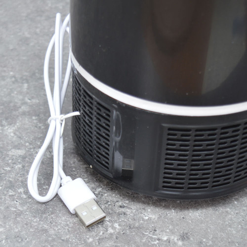 Светильник-ловушка от летающих насекомых "Торнадо" 18см, работает от USB