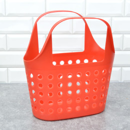 Корзина-сумка 7,6л 325*228*360мм SOFT красная груша