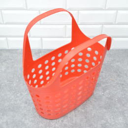 Корзина-сумка 7,6л 325*228*360мм SOFT красная груша