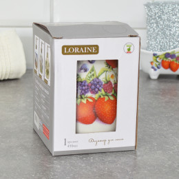 Дозатор для мыла 400мл "Ягоды" LR 26282