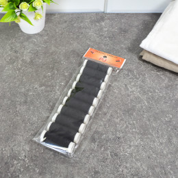 Нитки черные 10шт 30м