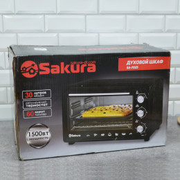 Духовка электрическая 1500Вт 30л SA-7025W белая