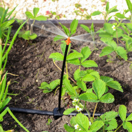 Полив дождевой "Жук" для грядок, на две грядки