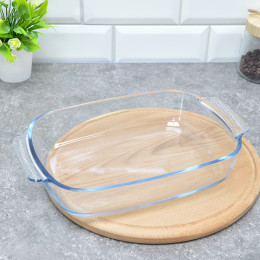 Форма для запекания 2л прямоугольная с ручками IDEALE