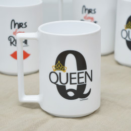 QUEEN&MRS RIGHT Набор кружек 6шт 380мл
