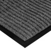 Коврик 120*180см влаговпитывающий ребристый FLOOR MAT Стандарт Лайт, серый
