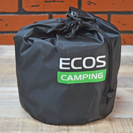 Набор котелков 1,2л, 1,8л, 3л алюминиевых походных Camp-S1