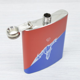 Фляжка 240мл нержавеющая сталь "Герои" BY COLLECTION