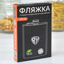 Фляжка 240мл нержавеющая сталь "Герои" BY COLLECTION