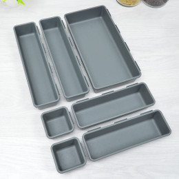 Набор лотков №3 графитовый