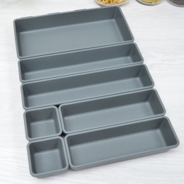 Набор лотков №3 графитовый