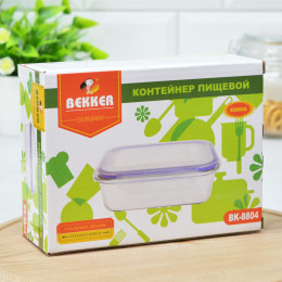 Контейнер 640мл стеклянный пищевой BK-8804