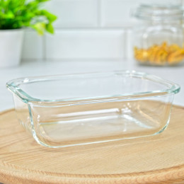 Контейнер 640мл стеклянный пищевой BK-8804