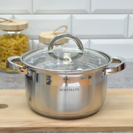 Набор кастрюль 4 предмета нержавеющая сталь 5-ти слойное капсульное дно