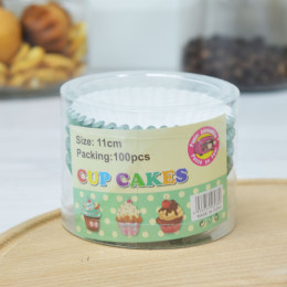 Форма бумажная для выпечки Маффин 70*30мм 100шт металлик