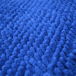 Коврик Макароны LUX 50*80см синий