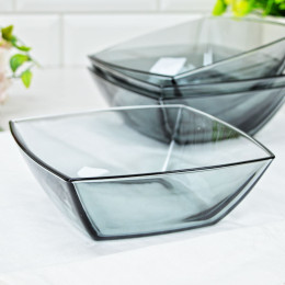 Набор салатников "GRAY" 4шт 160мм*160мм квадратных