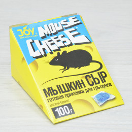 Крысиная отрава брикет мягкий "Мышкин сыр" 100г JOY