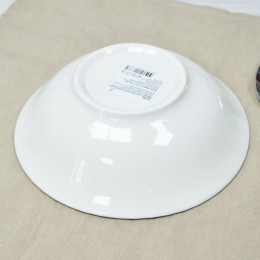 Тарелка глубокая 500мл 17см Line черный