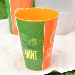 Набор для пикника 7 предметов оранжевый