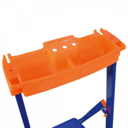 Стремянка 4 ступени для рыхлых поверхностей