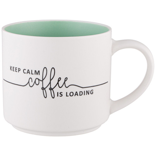 КРУЖКА KEEP CALM COFFEE IS LOADING 470 МЛ 260-979