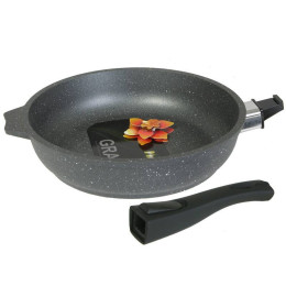 Сковорода 20см Гранит со съемной ручкой