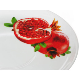 Чайная пара 500мл форма 392 Подарочная Гранат