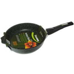 Сковорода 24см Гранит black Induction Pro со съемной ручкой