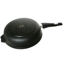 Сковорода 24см Гранит black Induction Pro со съемной ручкой