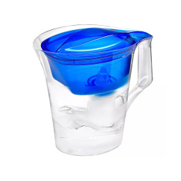 Барьер кувшин Твист Спот синий с бутылочкой