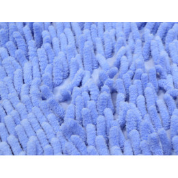 Коврик Макароны 50*80см синий