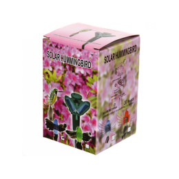 Фигура садовая "Летающая птичка" 30см крутящий элемент, на солнечной батарее