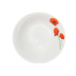 Салатник 350мл 15см Маков цвет эконом 71273