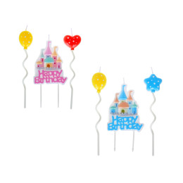 Свечи для торта 16см парафин