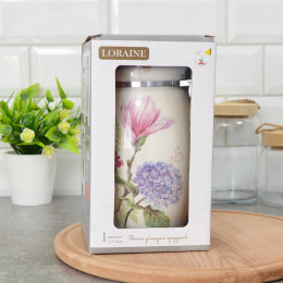 Банка для сыпучих 1150мл "Бабочки" LR 25635