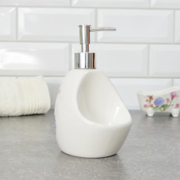 Дозатор для мыла 450мл "Цветы" LR 27749