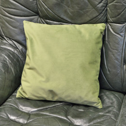 Подушка декоративная зеленая
