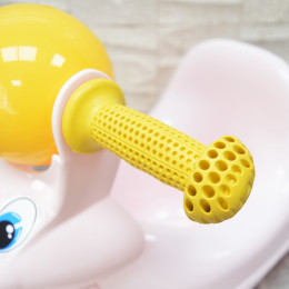 Горшок детский "Зайчик" Lapsi светло-розовый