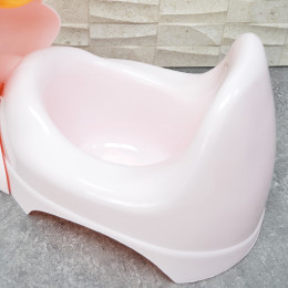 Горшок детский "Зайчик" Lapsi светло-розовый