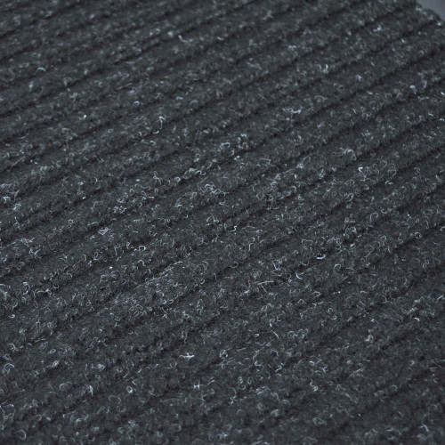 Коврик 50*80см влаговпитывающий ребристый FLOOR MAT Стандарт Лайт, черный