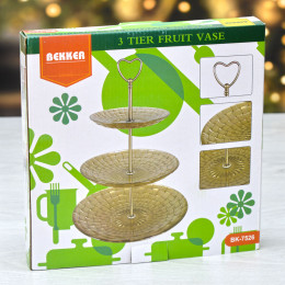 Фруктовница 3-х ярусная Serenity BK-7526
