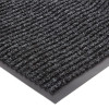 Коврик 120*180см влаговпитывающий ребристый FLOOR MAT Стандарт Лайт, черный