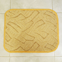 Коврик 40*50см Люксор Люкс Скролл бежевый