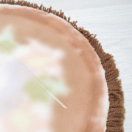 Коврик для стула круглый 35см