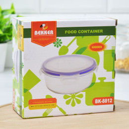 Контейнер 650мл стеклянный пищевой BK-8812